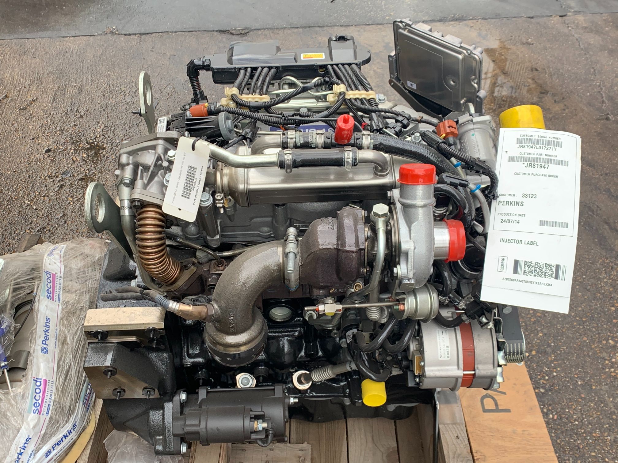 Perkins 854e E34ta Engine For Sale