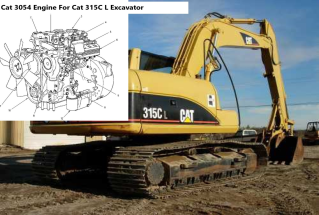 3053 engine for cat excavator
